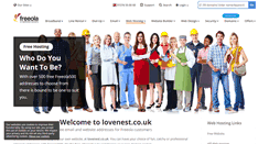 Desktop Screenshot of lovenest.co.uk